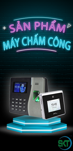 banner may cham cong