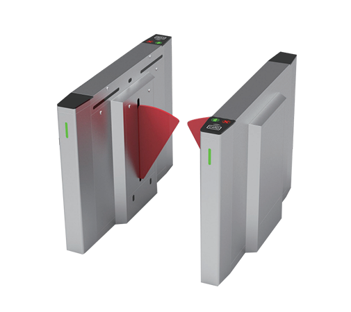 Cổng xoay an ninh Flap Barrier ZKTeco FBL500 1 Cổng xoay an ninh Flap Barrier ZKTeco FBL500