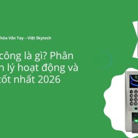 Máy chấm công là gì? Phân loại & cách chọn máy chấm công tốt nhất 2026