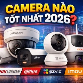Camera nào tốt nhất 2026? Top 7 camera đáng mua nhất hiện nay