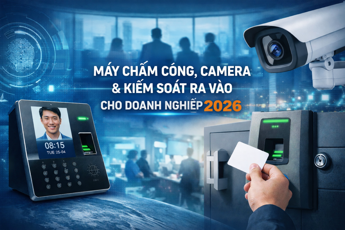 Giải Pháp Camera & Máy Chấm Công Doanh Nghiệp 2026