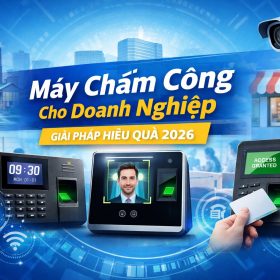 Máy chấm công cho doanh nghiệp: Cách chọn đúng giải pháp 2026