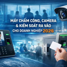 Giải Pháp Camera & Máy Chấm Công Doanh Nghiệp 2026