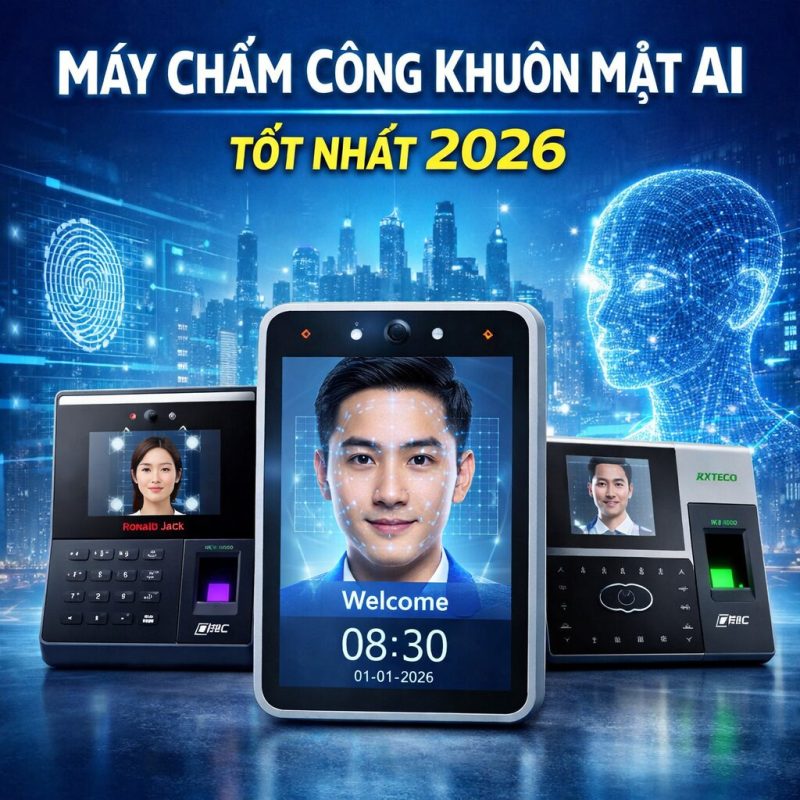 Máy Chấm Công Khuôn Mặt AI 2026 – Nên Mua Loại Nào?