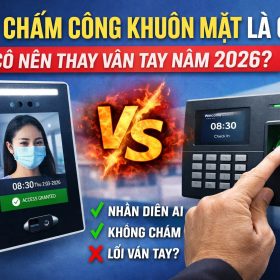 Máy chấm công khuôn mặt là gì? Có nên dùng thay vân tay 2026