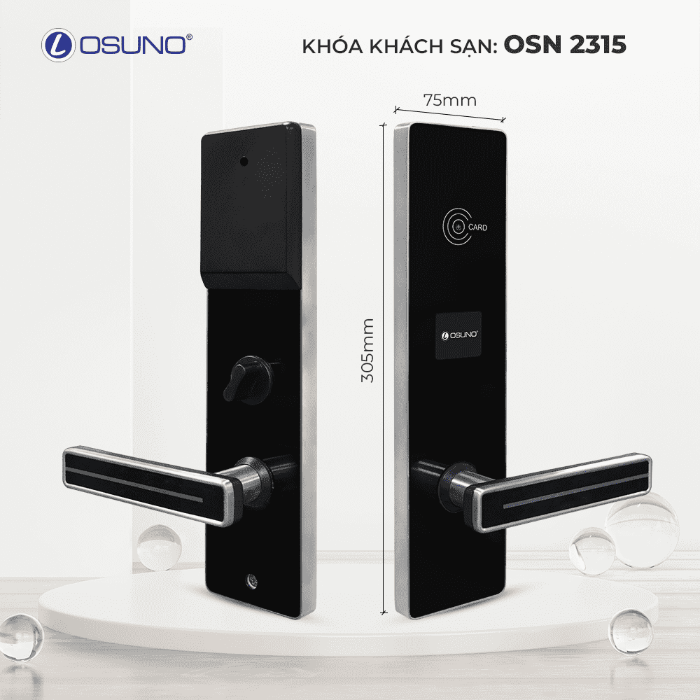 Khóa thẻ từ khách sạn OSUNO OSN-2315 - góc nhìn 3 Khóa thẻ từ khách sạn OSUNO OSN-2315 - góc nhìn 3