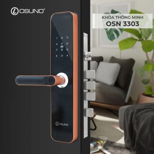 Khóa cửa thông minh OSUNO OSN-3303 - góc nhìn 2 Khóa cửa thông minh OSUNO OSN-3303 - góc nhìn 2