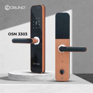 Khóa cửa thông minh OSUNO OSN-3303 - góc nhìn 3 Khóa cửa thông minh OSUNO OSN-3303 - góc nhìn 3