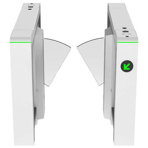 Ảnh chi tiết Cổng Flap Barrier ZKTeco Mars Pro-F1011 Ảnh chi tiết Cổng Flap Barrier ZKTeco Mars Pro-F1011