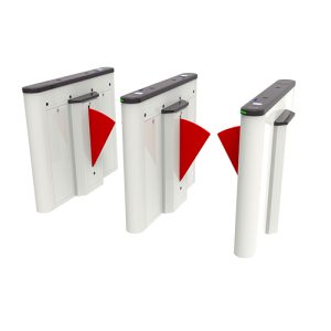 Ảnh chi tiết Cổng Flap Barrier ZKTeco Saturn-F1000